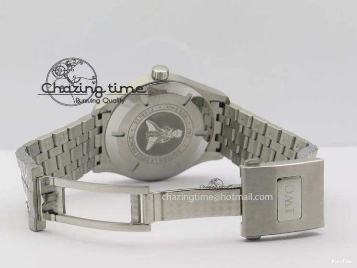 MIROTIME 0519 Compact Mark XVIII IW327001 SS Mk Maker Best Edition Black Dial On SS Bracelet A 7301